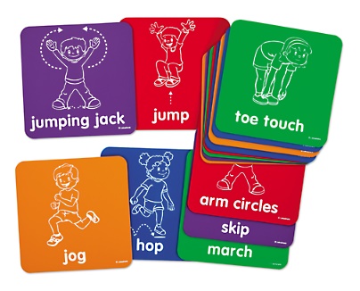 Let’s Get Moving! Activity Mats
