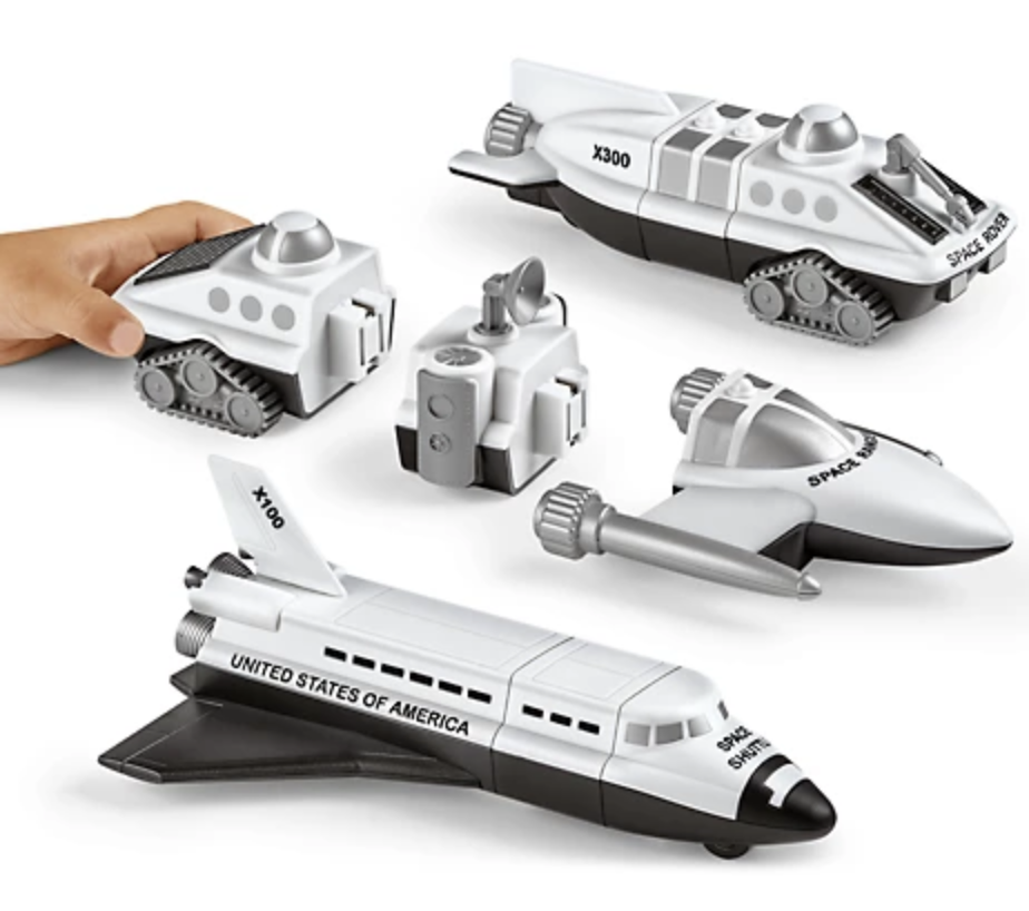 Mix & Match Magnetic Space Vehicles